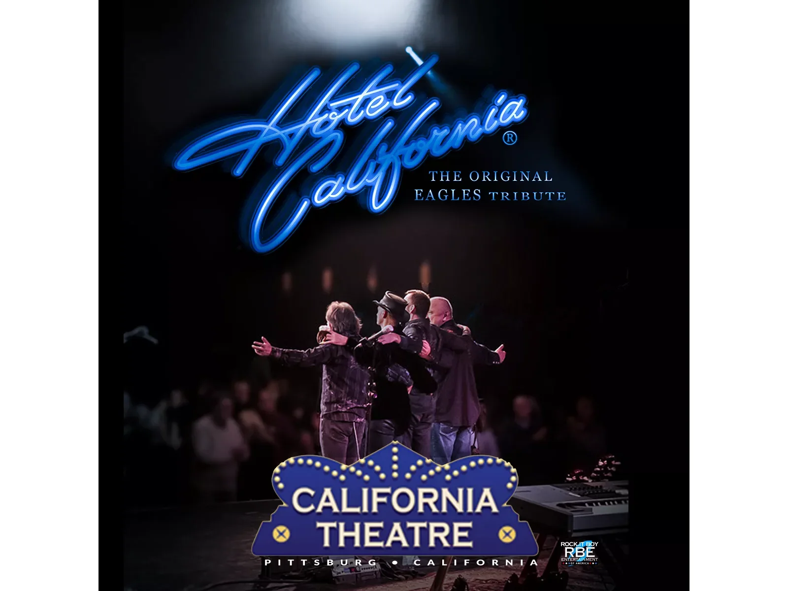 Hotel California concert artwork