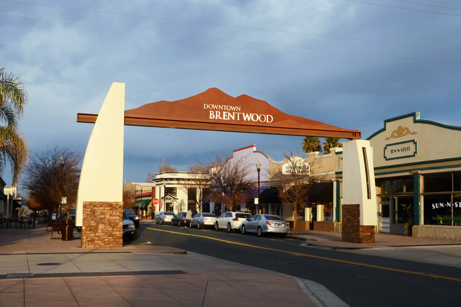 Downtown Brentwood, California