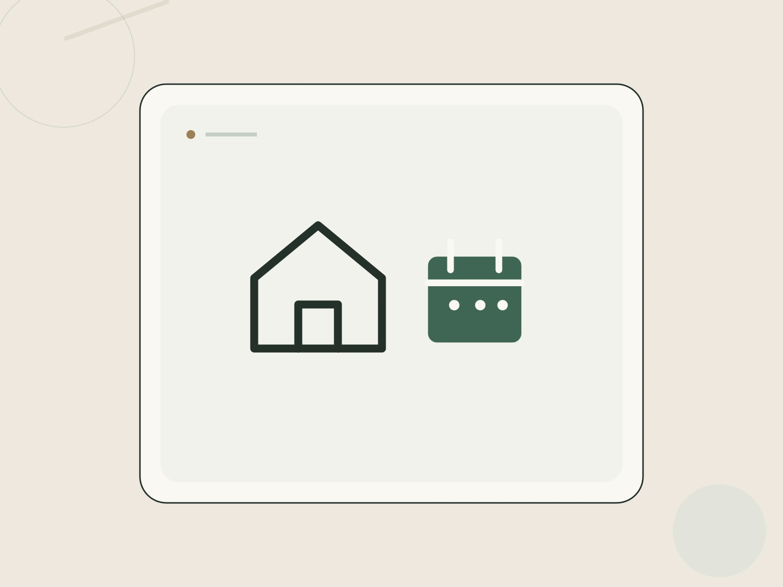 A small accessory dwelling beside a main home and deadline calendar