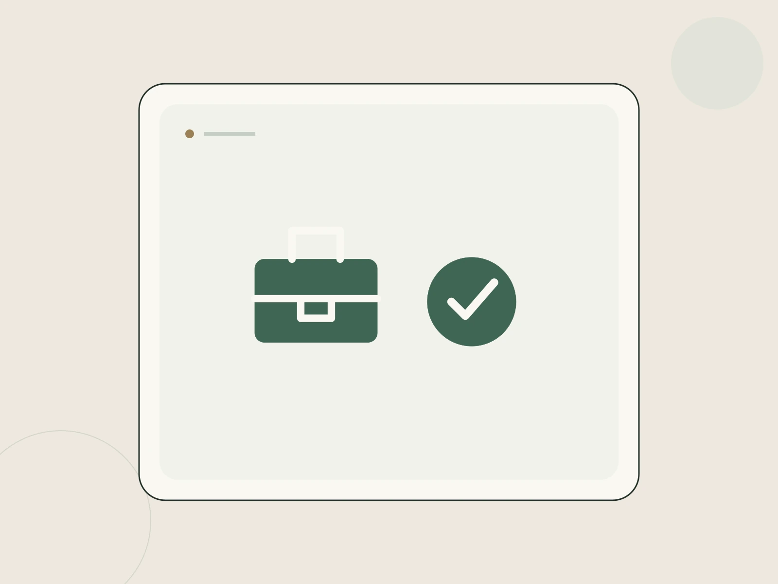 A civic commission application with volunteer seat and check mark