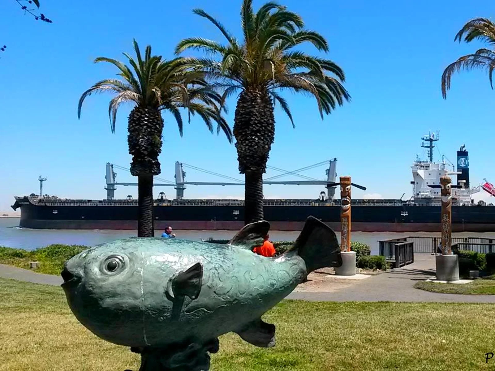 Waterfront and Central Harbor Park in Pittsburg, California